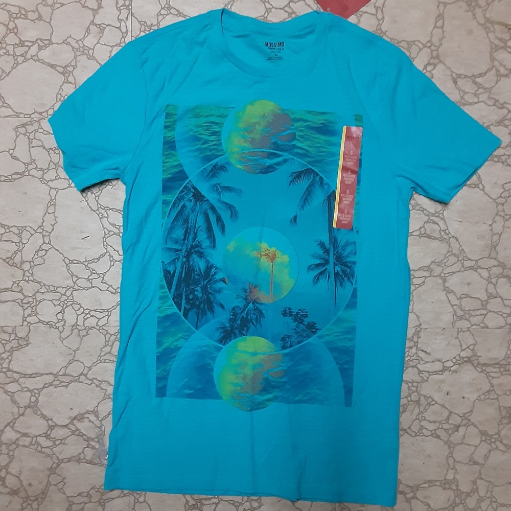 Two small blue Tshirts nwt